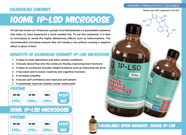 100ML 1P-LSD MICRODOSE
