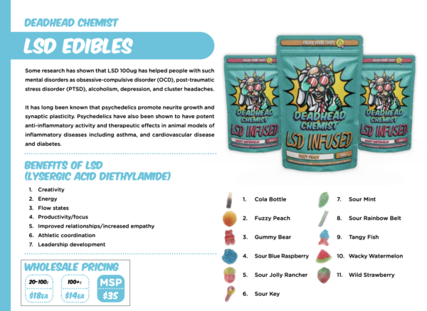 lsd edibles deadhead chemist