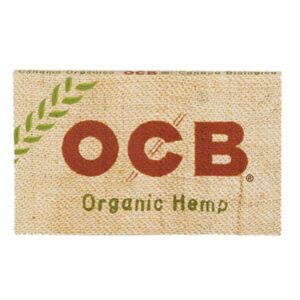 ocb single wide organic hemp rolling papers
